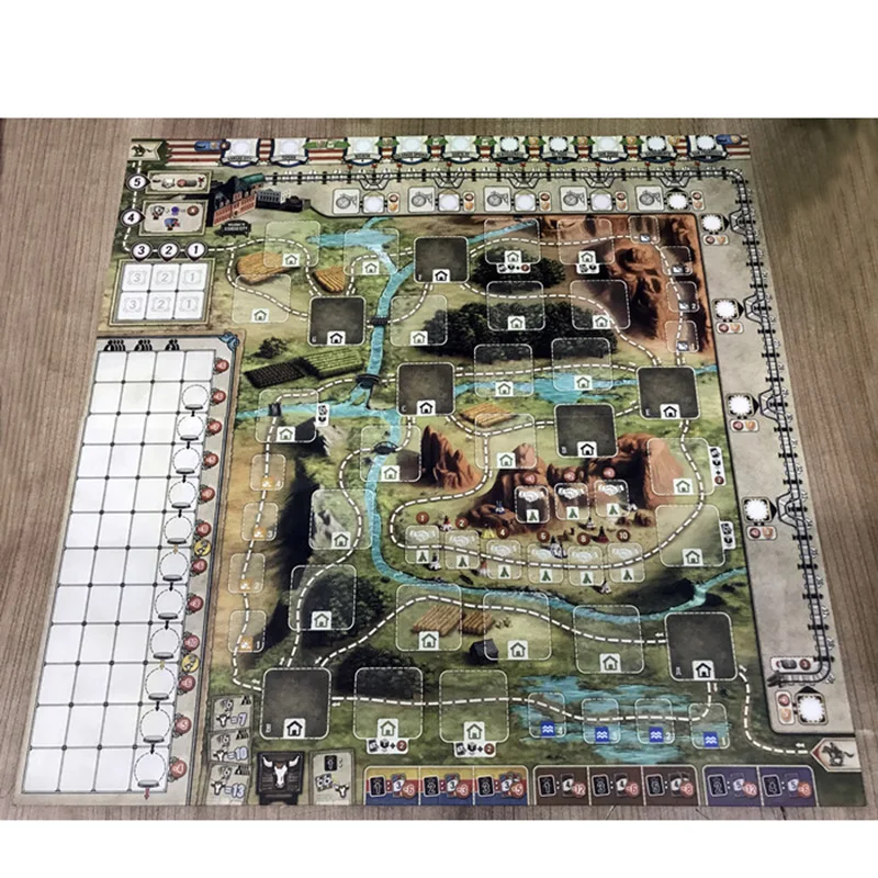 Настольная игра Great Western Trail 2 4 игрока лучший подарок для всей