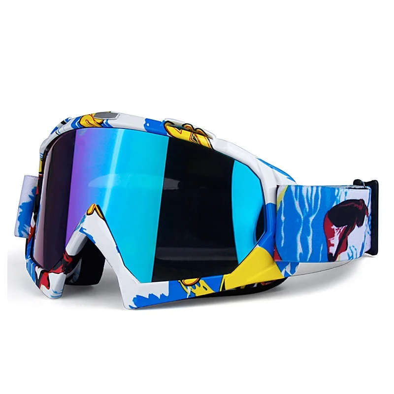 Moto rcycle очки для мотокросса moto racing мужчин и женщин mx очки для moto rbike Байк atv лыжный - Цвет: 16