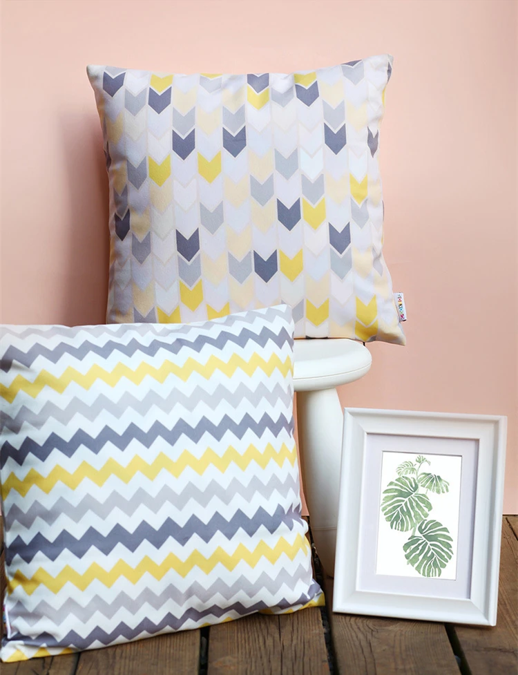 Простой полосатый Наволочки хлопок детские Декоративные Чехлы кровать игровая