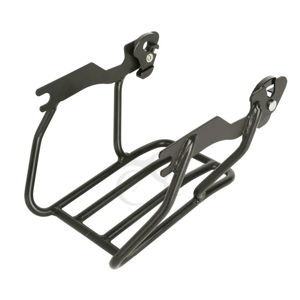 Мотоцикл Detachables багаж Solo Rack для Harley Sportster Custom XL1200 Sport 883 XLH883 Deluxe 1994-2003 | Автомобили и