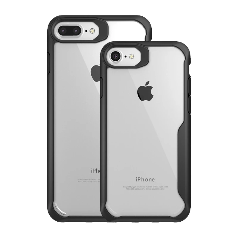 Case For iPhone X 10 7 Transparent Shockproof Cover 8 Coque 6 6s Plus 5 5s SE |