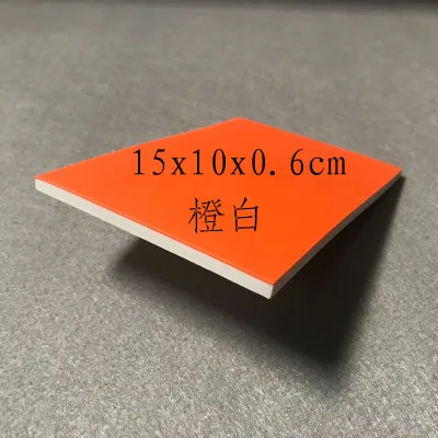 6 1 шт. 15x10x0,6 см DIY Скрапбукинг резиновый штамп цветные сэндвич резиновые Кирпичи Детские печати - Цвет: 6