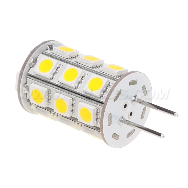 Суперъяркая Светодиодная лампа G4 27LED 5050SMD 540 594LM для яхт лодок автомобилей тележек