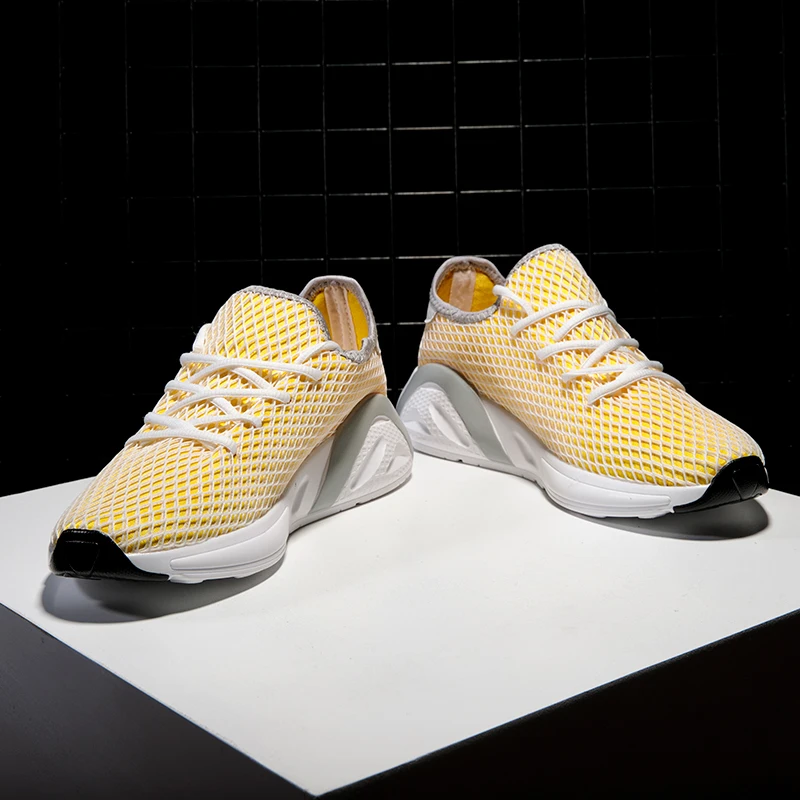 2019 кроссовки женские летние удобные дышащие туфли на плоской подошве платформе