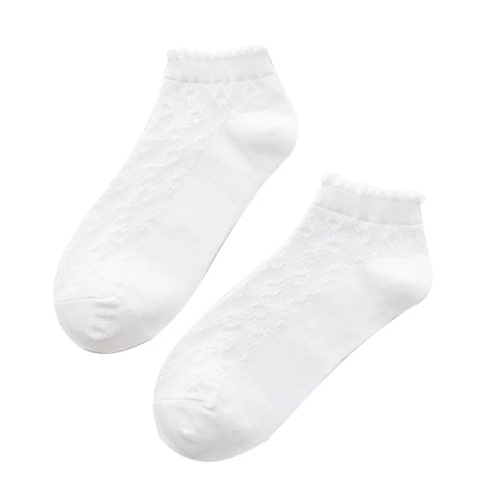 JAYCOSIN socks women girls summer Ladies Lace Bubble Mouth Cotton Socks Cute Sstudent Mesh Breathable dropshipping | Женская одежда