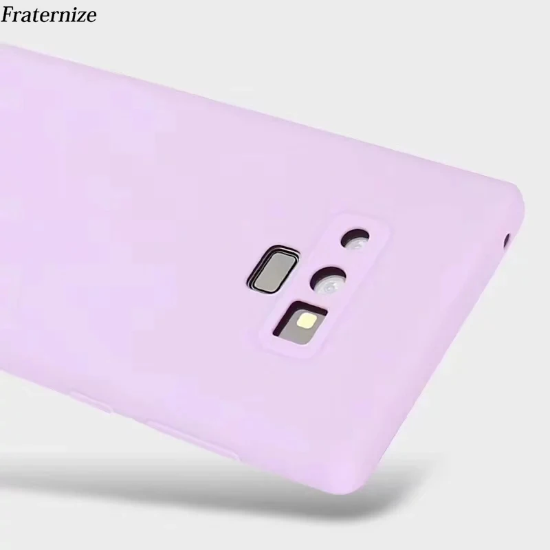 Милый силиконовый чехол ярких цветов для Samsung Galaxy Note 9 8 S8 S9 Plus мягкий прозрачный из