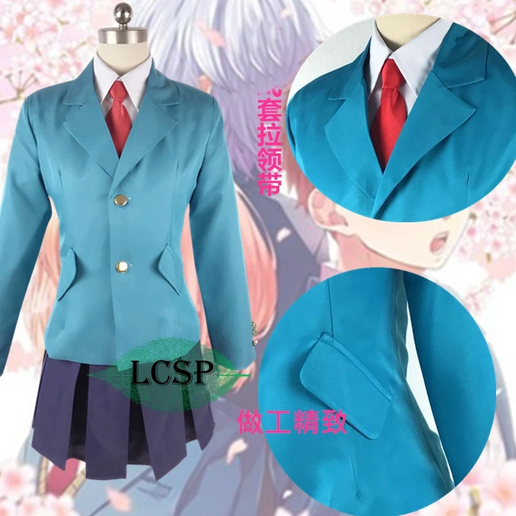 LCSP Kokuhaku Jikko Iinkai Natsuki Enomoto Косплей Костюм японского аниме для взрослых школьная