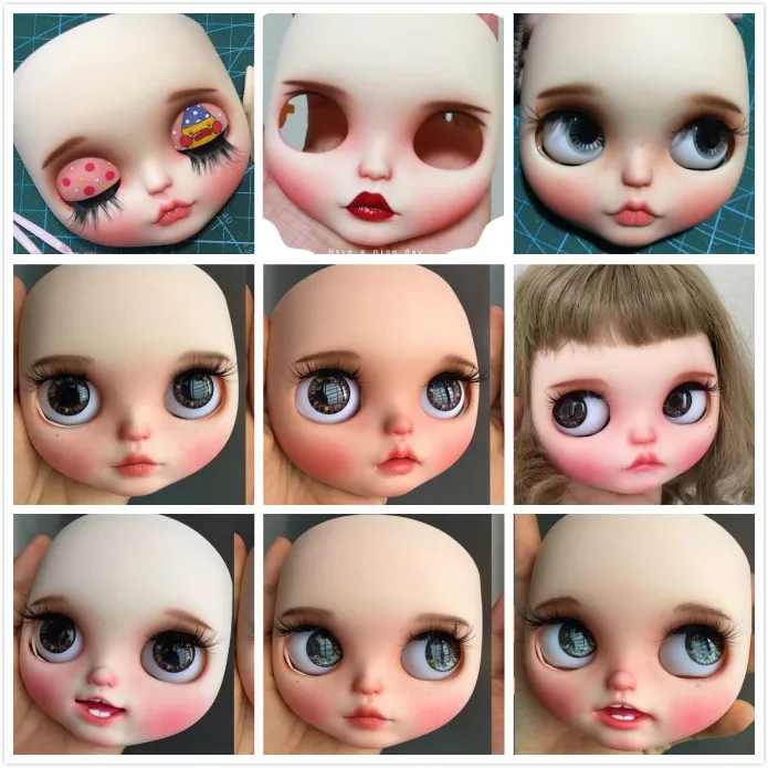 Кастомизированная кукла телесная blyth лицевая панель 201903|Куклы| |