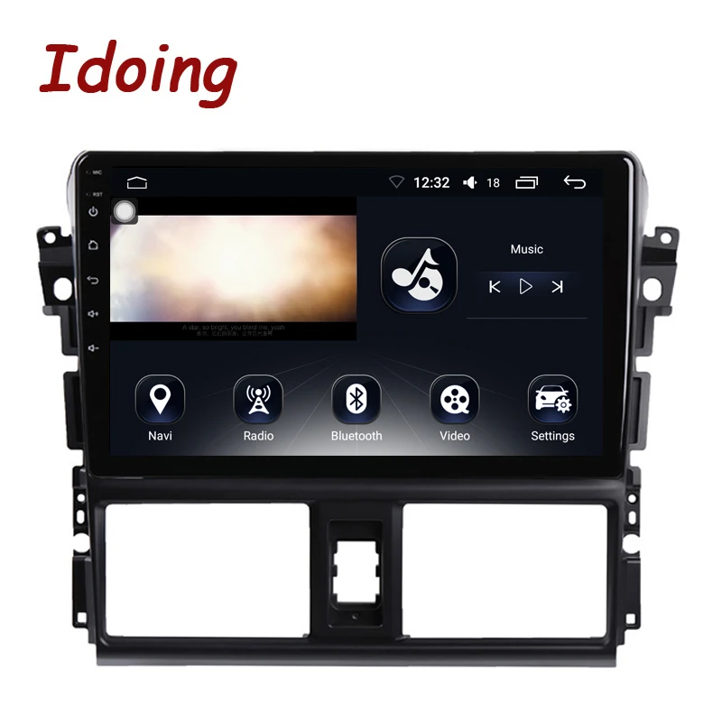 Idoing 10 2 &quot4 г + 64 2.5D Octa Core 1 Din автомобильный Радио Android 8 0 мультимедийный плеер