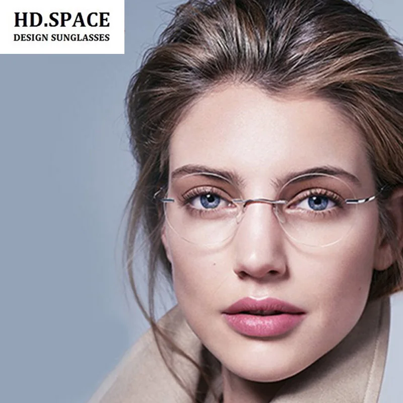 Ультра-светильник оптическая оправа для очков гибкий титановый сплав