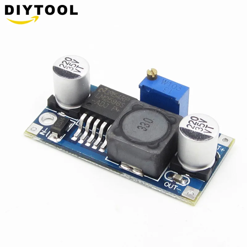 1 шт. LM2596 LM2596S DC 4 5 40 В до 35V Регулируемый понижающий модуль питания Новое высокое