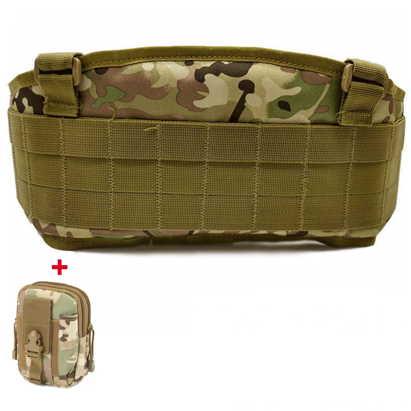 CP 2 Тактический ремень Molle мужской армейский Военный Специальный 1000D нейлоновый ремень удобный боевой пояс EAS h-образный Регулируемый мягкий - Цвет: CP 2