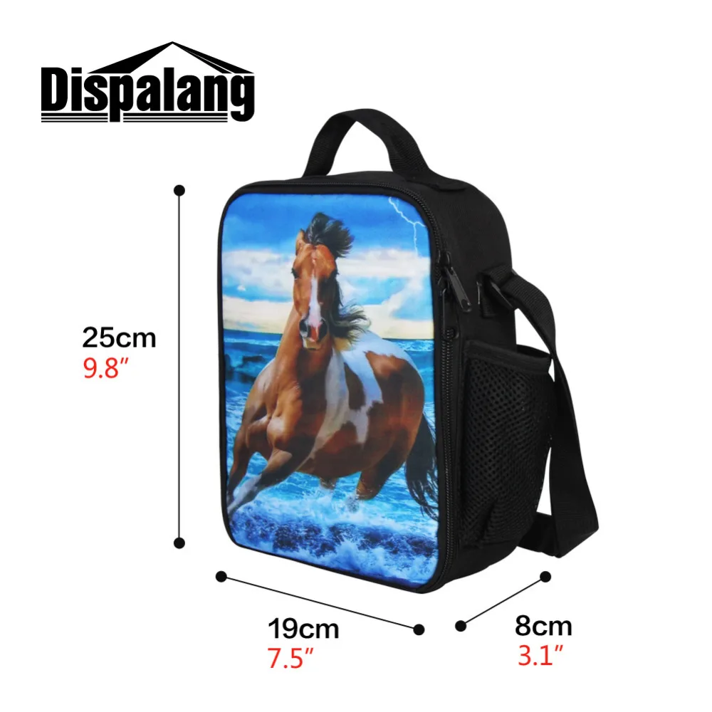 Dispalang портативный кулер для детей сумка обеда с теневым принтом Термосумка