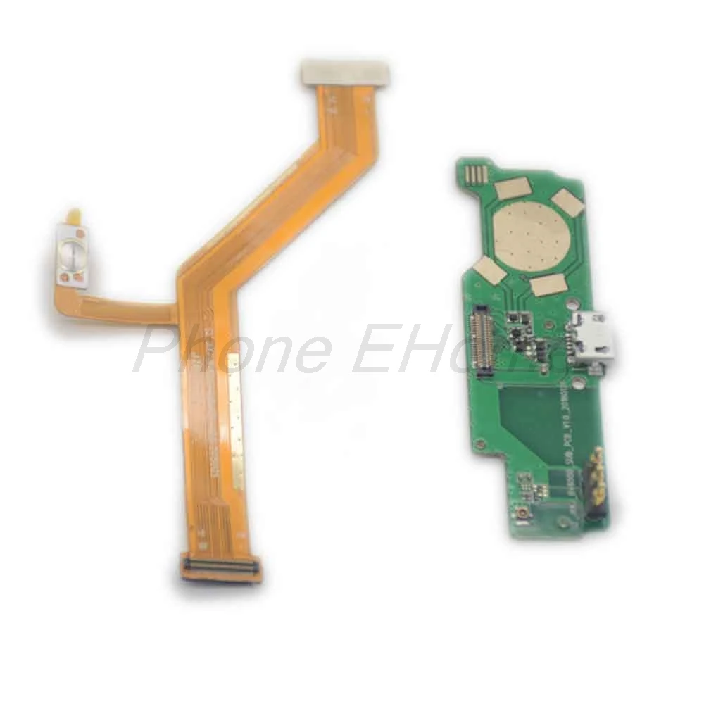 board and FPC Для Blackview BV6000 USB плата высокого качества USB зарядное устройство вилка плата Запчасти Замена для Blackview BV6000S смартфон - Цвет: board and FPC