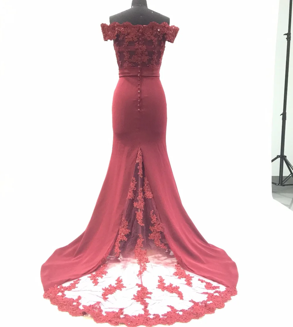 2017 осенне зимние новейшие в наличии Бордовые Платья для подружки невесты с