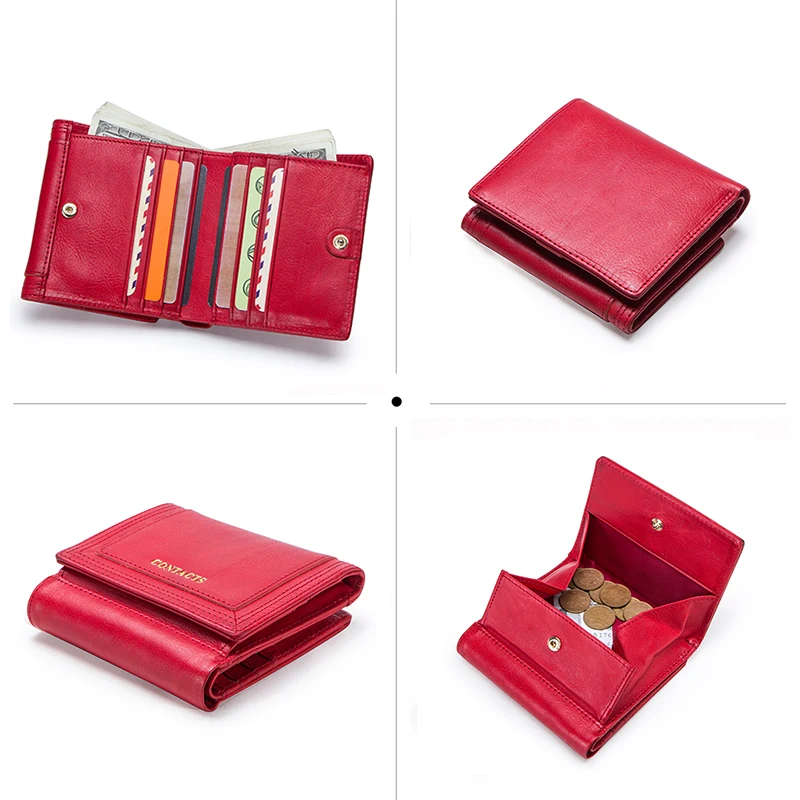 Женский кошелек с кармашком для монет держатель карт из натуральной кожи женский