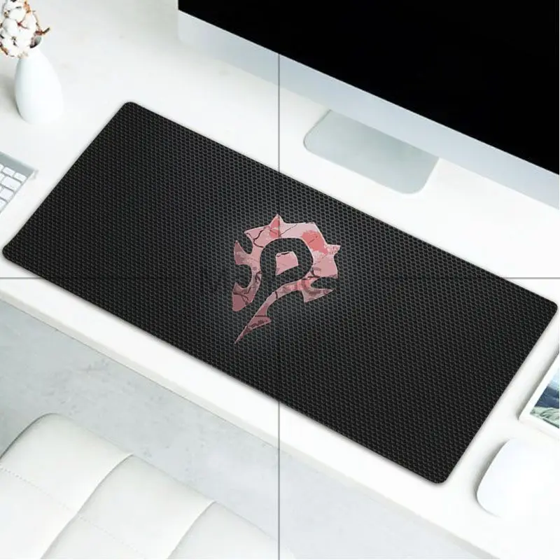 LockEdge 30x80cm MaiYaCa забавные WOW Horde Игровые мыши для ноутбука коврик мыши с фиксируемым краем коврик для клавиатуры коврик - Цвет: LockEdge 30x80cm