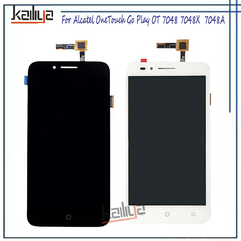 ЖК-дисплей для Alcatel One Touch Go Play 7048 OT 7048X 7048A + 5 0 &quotкодирующий преобразователь