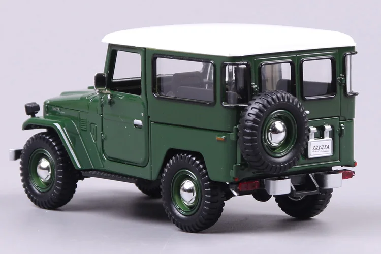 Коллекционная литая машина из сплава mkd3 модели классные Toyota FJ40 JEEP SUV Roadster Stactic весы игрушечные транспортные средства для детей 1:24