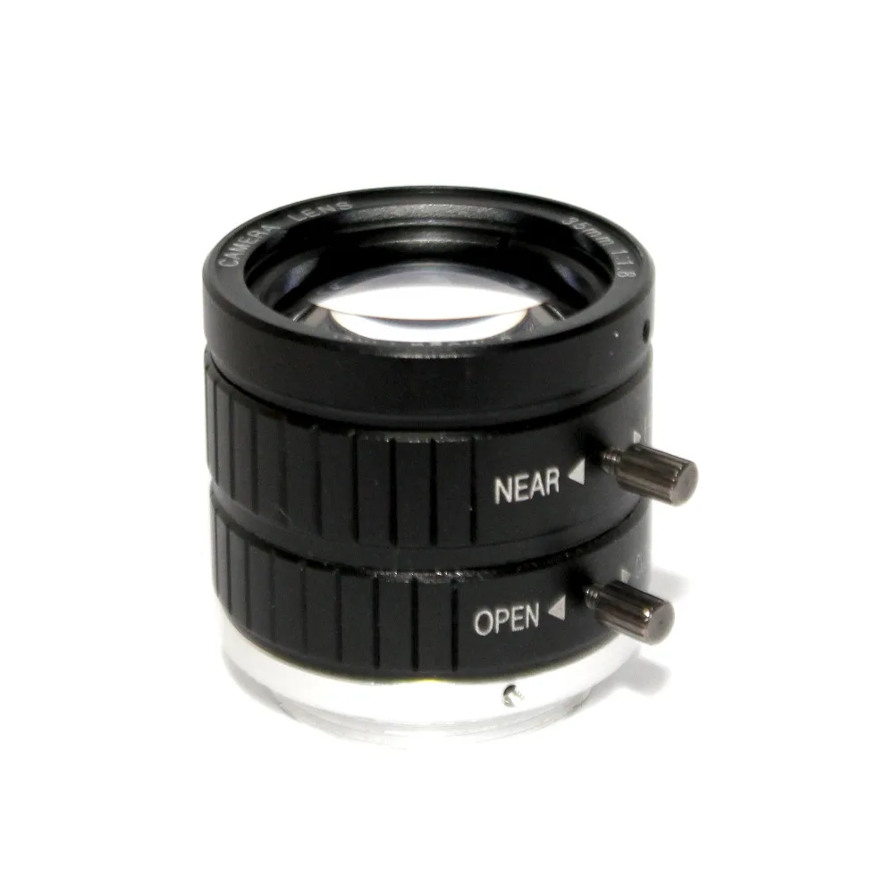 5MP 35mm объектив 1:1.8 HD промышленный фиксированный ручной IRIS Focus зум-объектив с