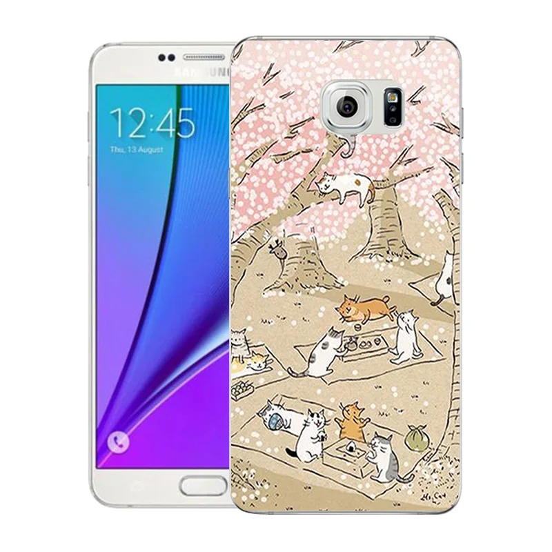 Для samsung Galaxy Note 5 Чехол, мягкая задняя крышка, ТПУ чехол для Galaxy Note 5 Note5 N920, силиконовый чехол, Модный чехол с принтом - Цвет: 9403 13