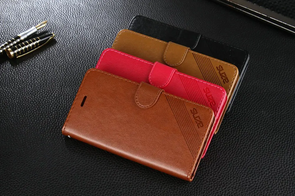 Чехол книжка из искусственной кожи для Redmi 4X чехол бумажник Xiaomi Note 4 F1 4A 5A 6A MI 5X