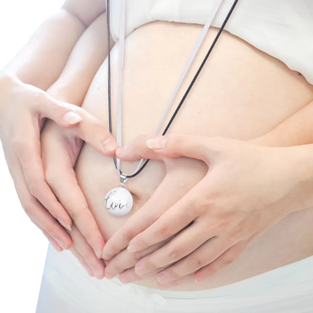 Ювелирные изделия Eudora для беременных белая любовная колокольчик подвеска в виде