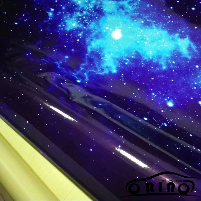 Глянцевая виниловая пленка ORINO для Galaxy Space наклейки-бомбинки автомобиля с