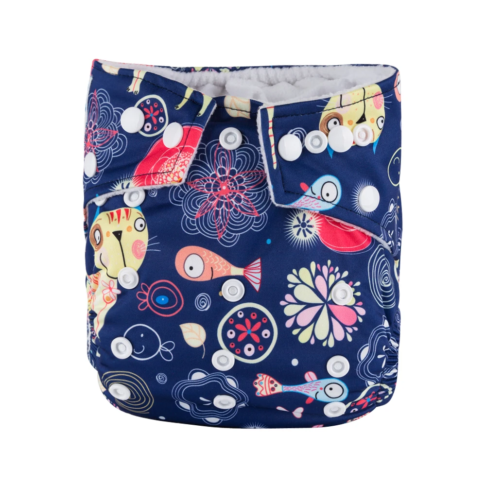 1PC/Set My Choice BABYLAND Diaper Washable Baby Cloth Waterproof Cover Reusable Nappy Printed Onsale|Детские подгузники| |