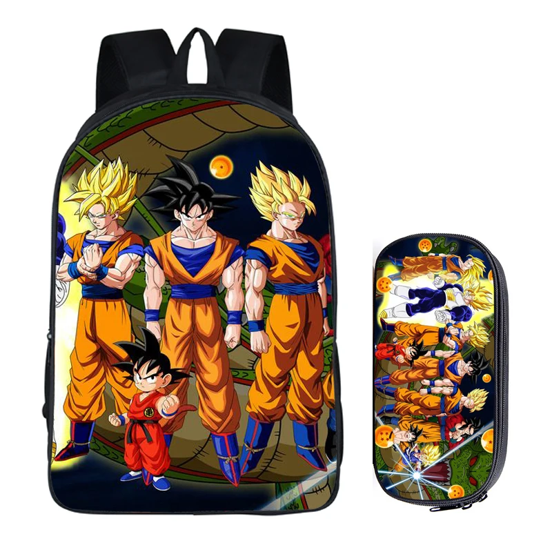 Комплект из 2 предметов с рисунком Dragon Ball чехол-карандаш роскошные студенческие