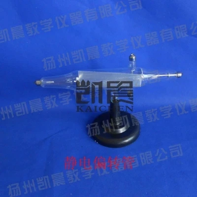 Демонстрация электростатического отклонения катодной трубки