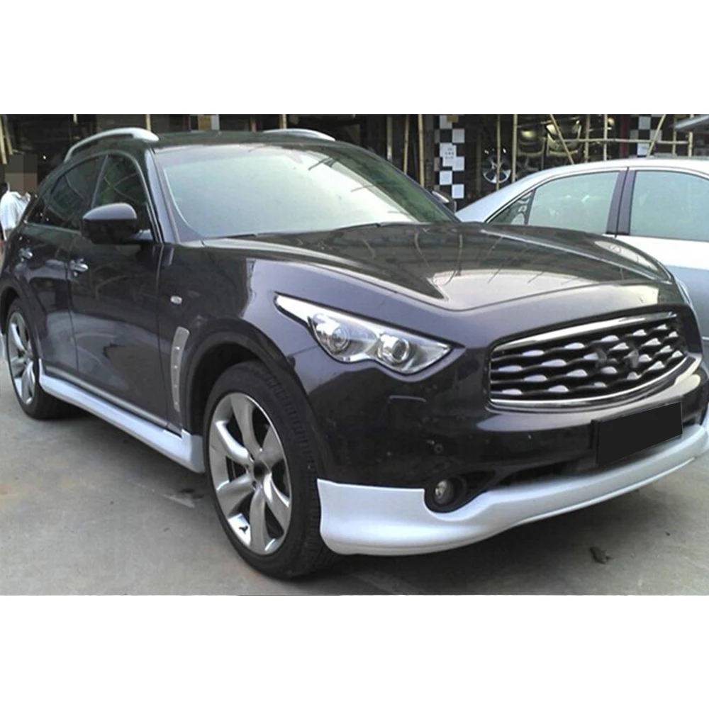 Полипропиленовые черные комплекты для кузова автомобиля Infiniti FX35 2009 2014 передние