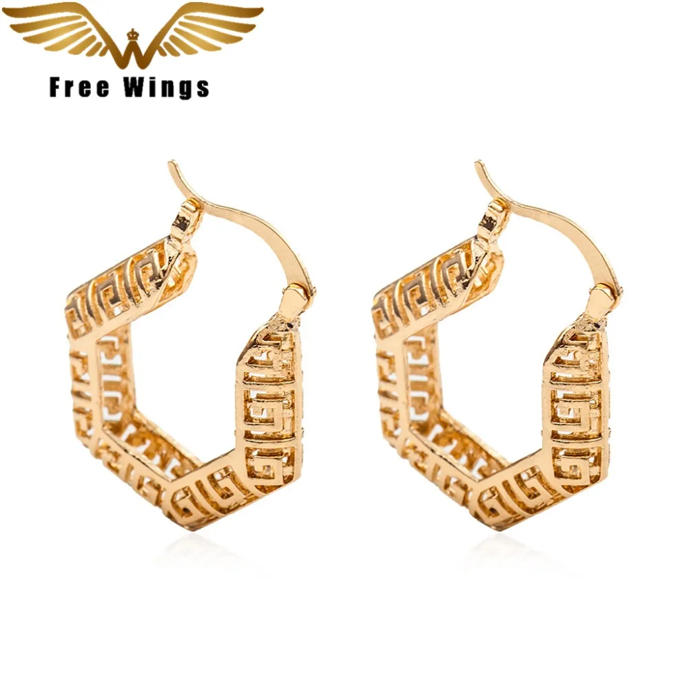 Женские Висячие серьги в стиле ретро u-образной формы модные ювелирные изделия
