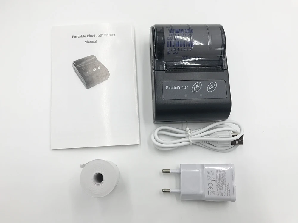 MTP-2 58 мм Мини bluetooth Themal принтер портативный беспроводной термопринтер подходит для Android iOS Windows
