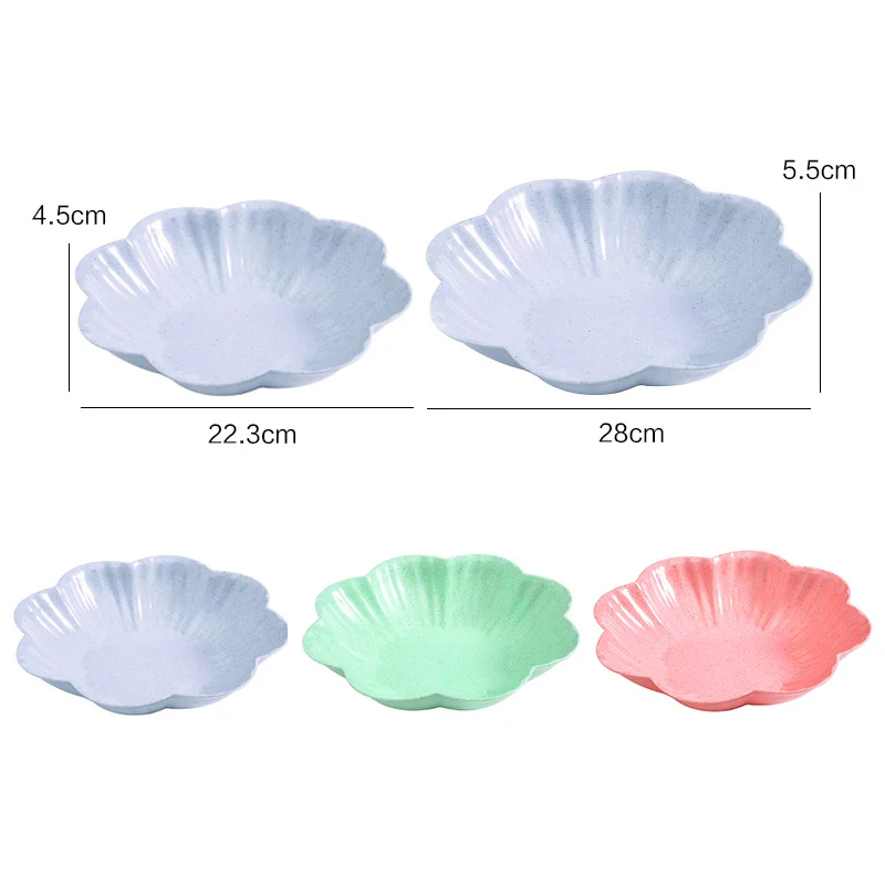 WIILII пластиковый поднос с фруктами для офиса тарелка хранения закусок гостиной