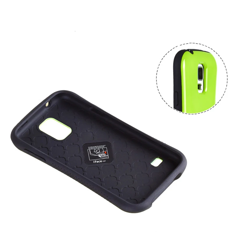 12 цветов Горячий продавать Противоскользящие Двери Задний Корпус Чехол Для samsung