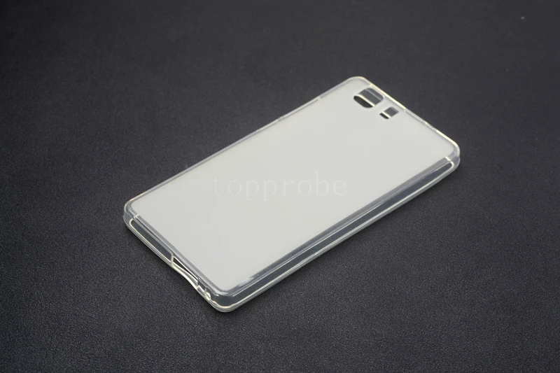 Мягкий силиконовый чехол для BQ Mobile BQS 5006 Los Angeles мягкий прозрачный черного и белого