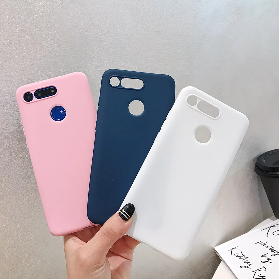 Чехол для OPPO F11 Pro мягкий карамельный цвет простой матовый много цветов чехол
