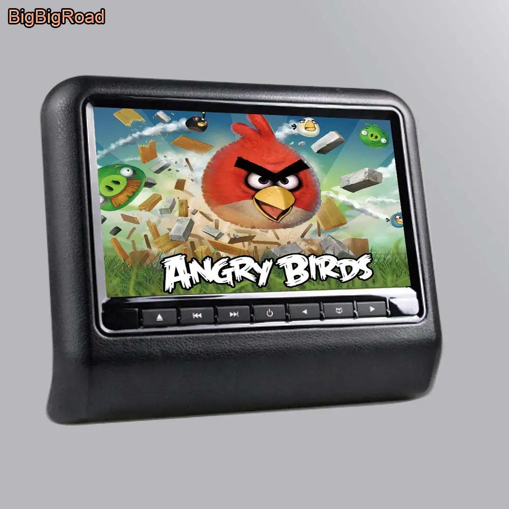 DVD-плеер BigBigRoad для BMW монитор подголовника автомобиля 2*10 1 HDMI USB SD | Автомобили и