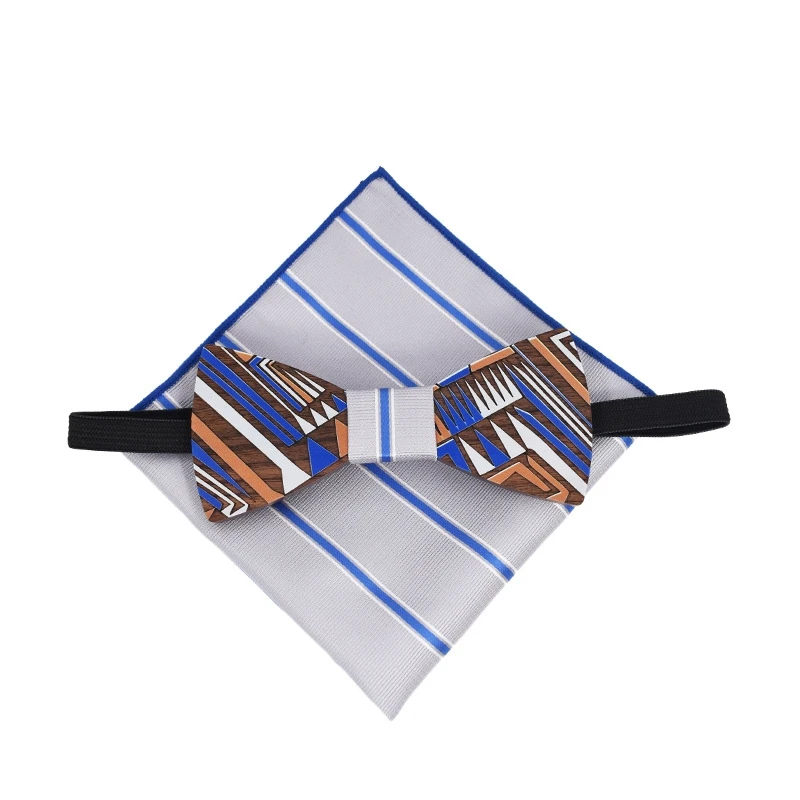 Оптовая продажа популярный деревянный галстук-бабочка для мужчин уникальный