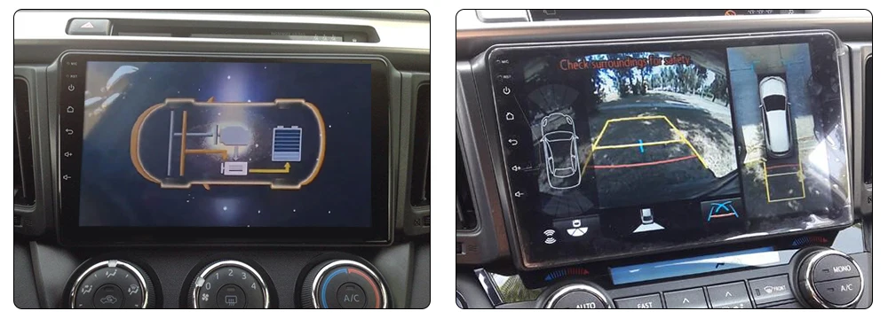 Dasaita " ips 2.5D Android 9,0 RHD авто для Toyota RAV4 мультимедиа встроенный gps навигации