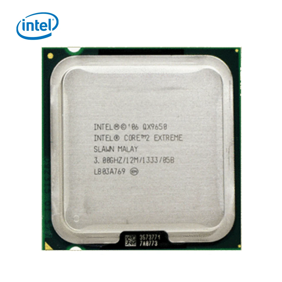 Процессор Intel Core 2 Extreme QX9650 б/у процессор для настольных компьютеров четыре ядра 3 0