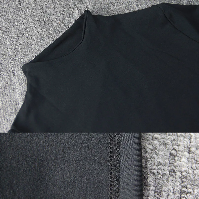 Укороченный топ черные футболки сексуальные базовые короткие женские Клубные