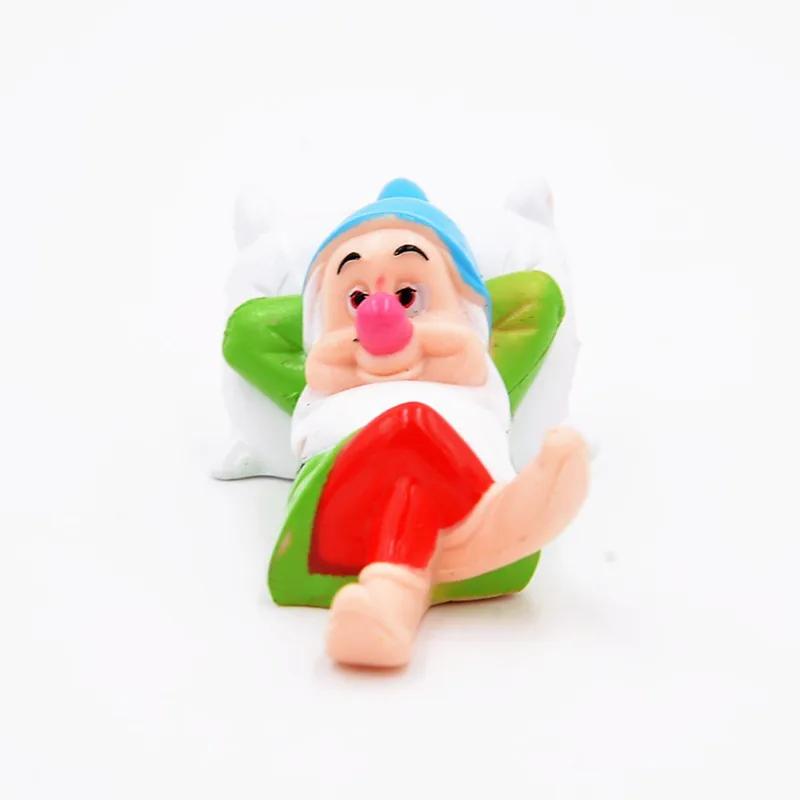 Disney Новые 7 шт./компл. Принцесса Белоснежка семь гномов ПВХ Фигурки игрушки куклы