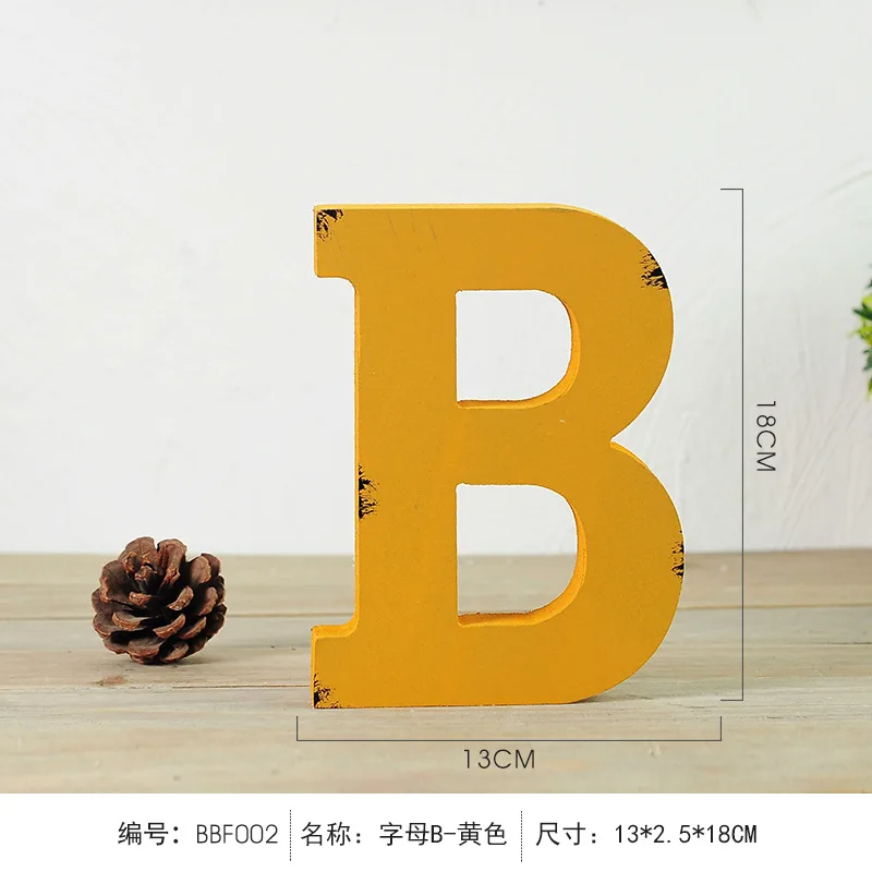Ретро креативный Алфавит украшение Бар Кафе дисплей фотографии реквизит