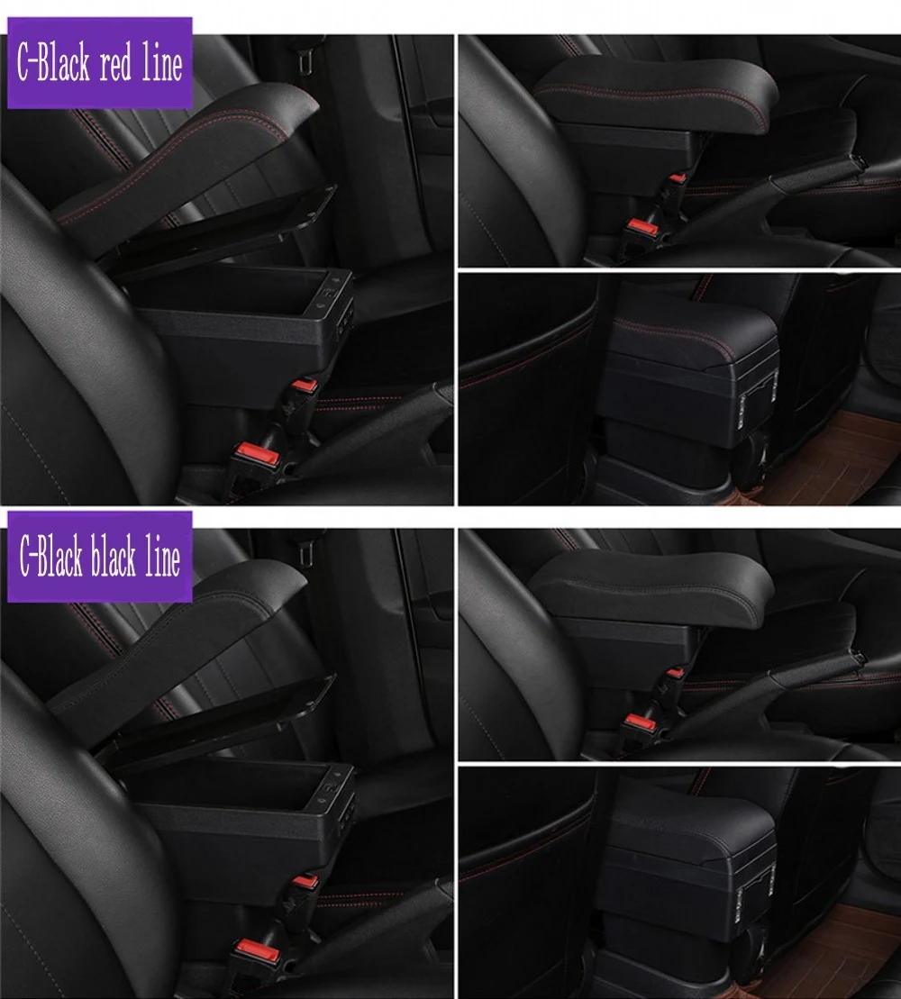 Для Chevrolet Aveo T200/T250 подлокотник поворотный кожа высшего качества центральной консоли ящик для хранения стаканов подлокотника 2008 2009 2010
