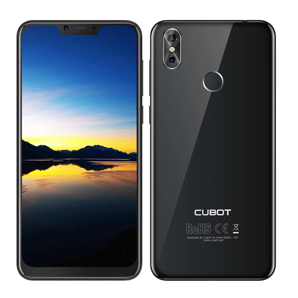 Восстановленный смартфон CUBOT P20 4G Android 8 0 6 18 &quotMTK6750T Восьмиядерный 1 5 ГГц 4 Гб ОЗУ 64