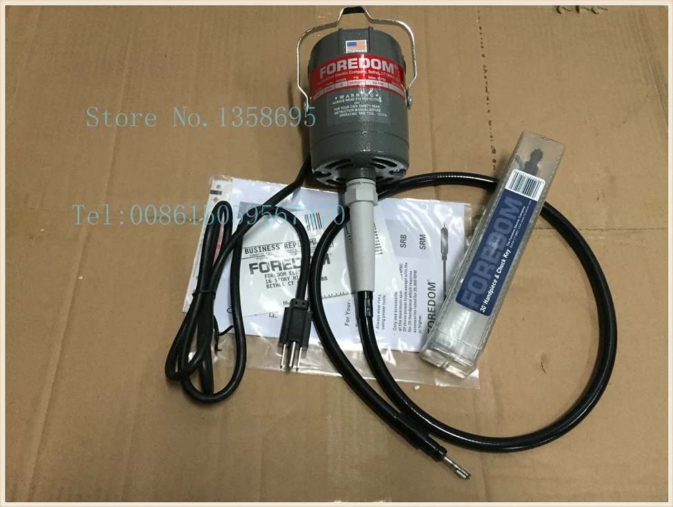 

Foredom Flexshaft & Handpiece & Foot pedal, High Speed Flexshaft Machine