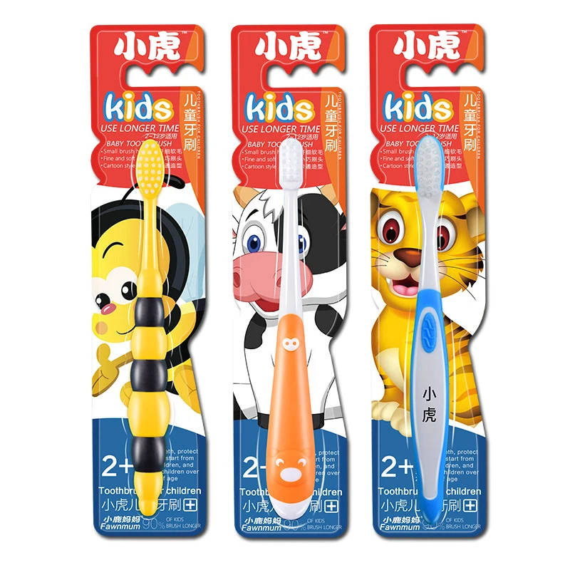 2-12Y 1 Pc Children Toothbrush High Quality Children's Oral Care SS Super Soft Hair Style Cute Cartoon | Красота и здоровье