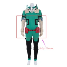 Косплей diy аниме My Hero academic 3 Boku no Akademia Izuku Midoriya перчатки косплей